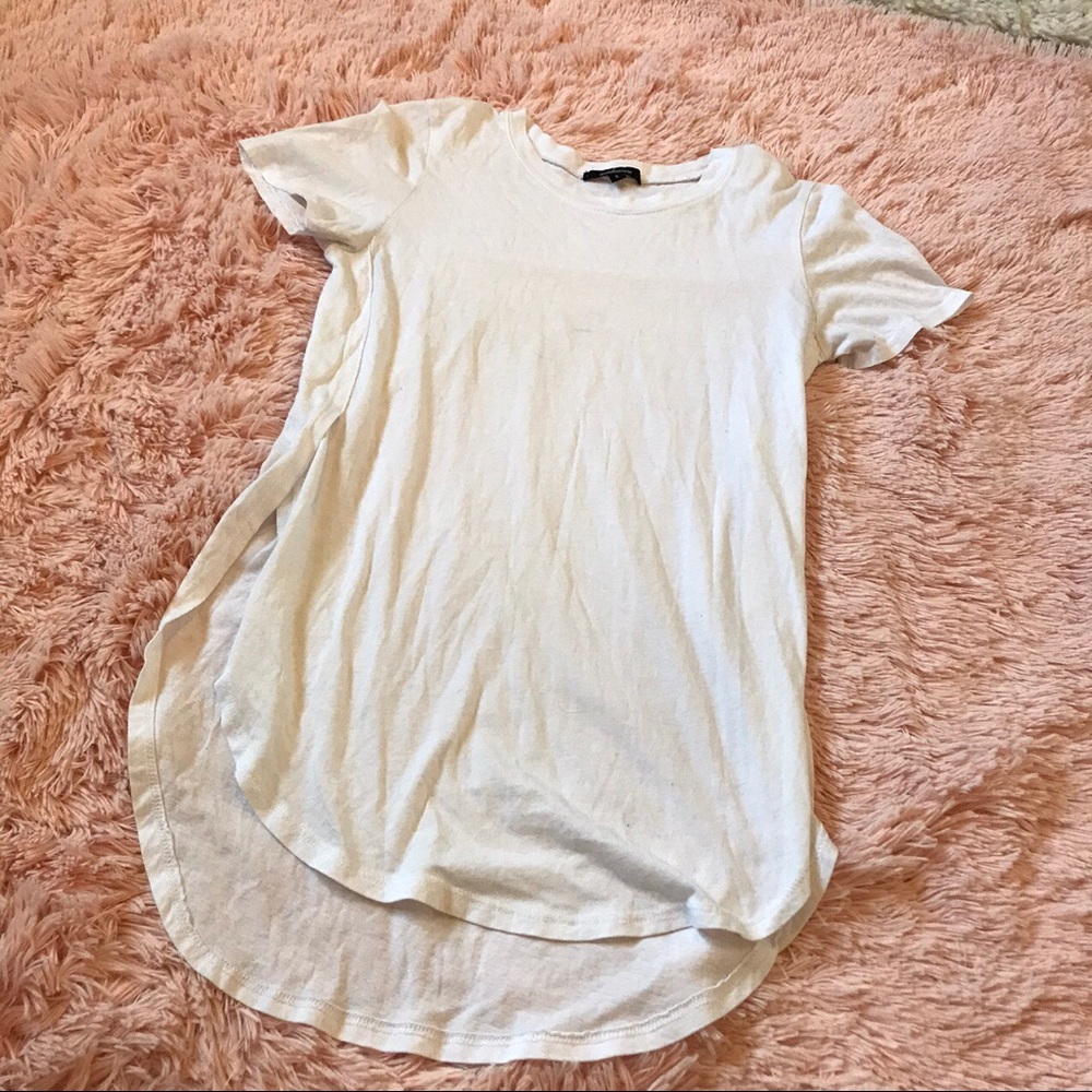 white side slit top